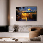 Palestine 033 Canvas Art 60 x 40 cm / Black