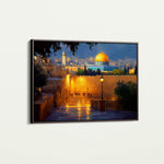 Palestine 033 Canvas Art 60 x 40 cm / Black
