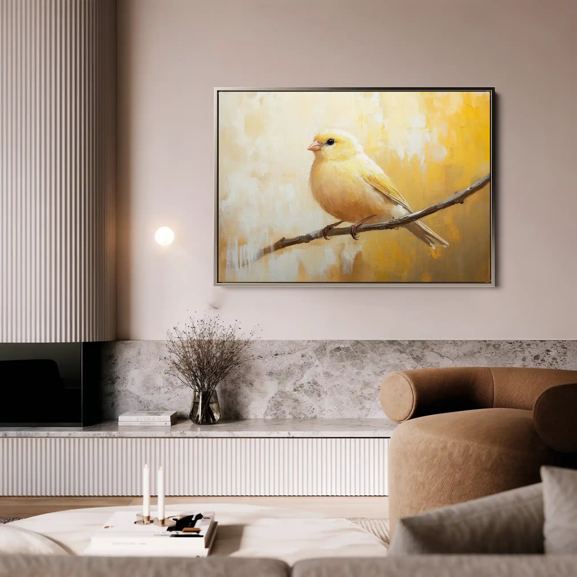 Animals 034 Canvas Art 60 x 40 cm / Black