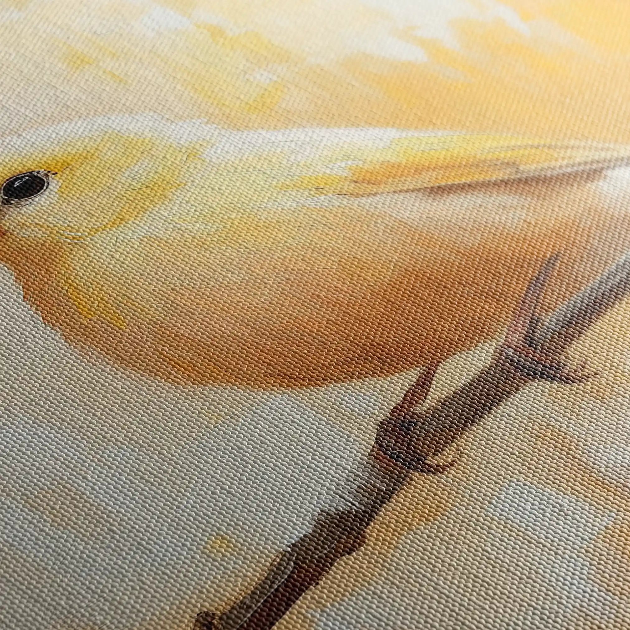 Animals 034 Canvas Art 60 x 40 cm / Black