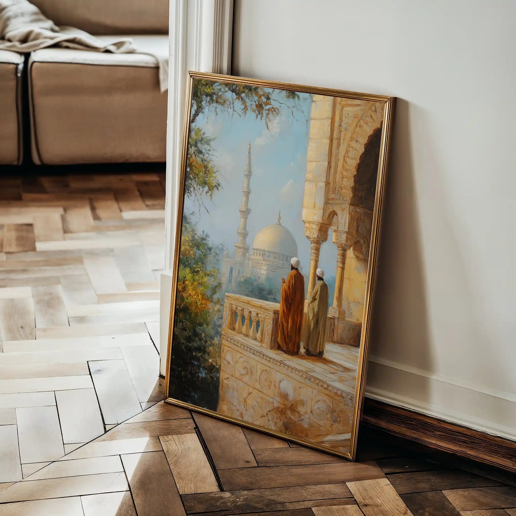 Orientalist 034 Canvas Art 60 x 40 cm / Black