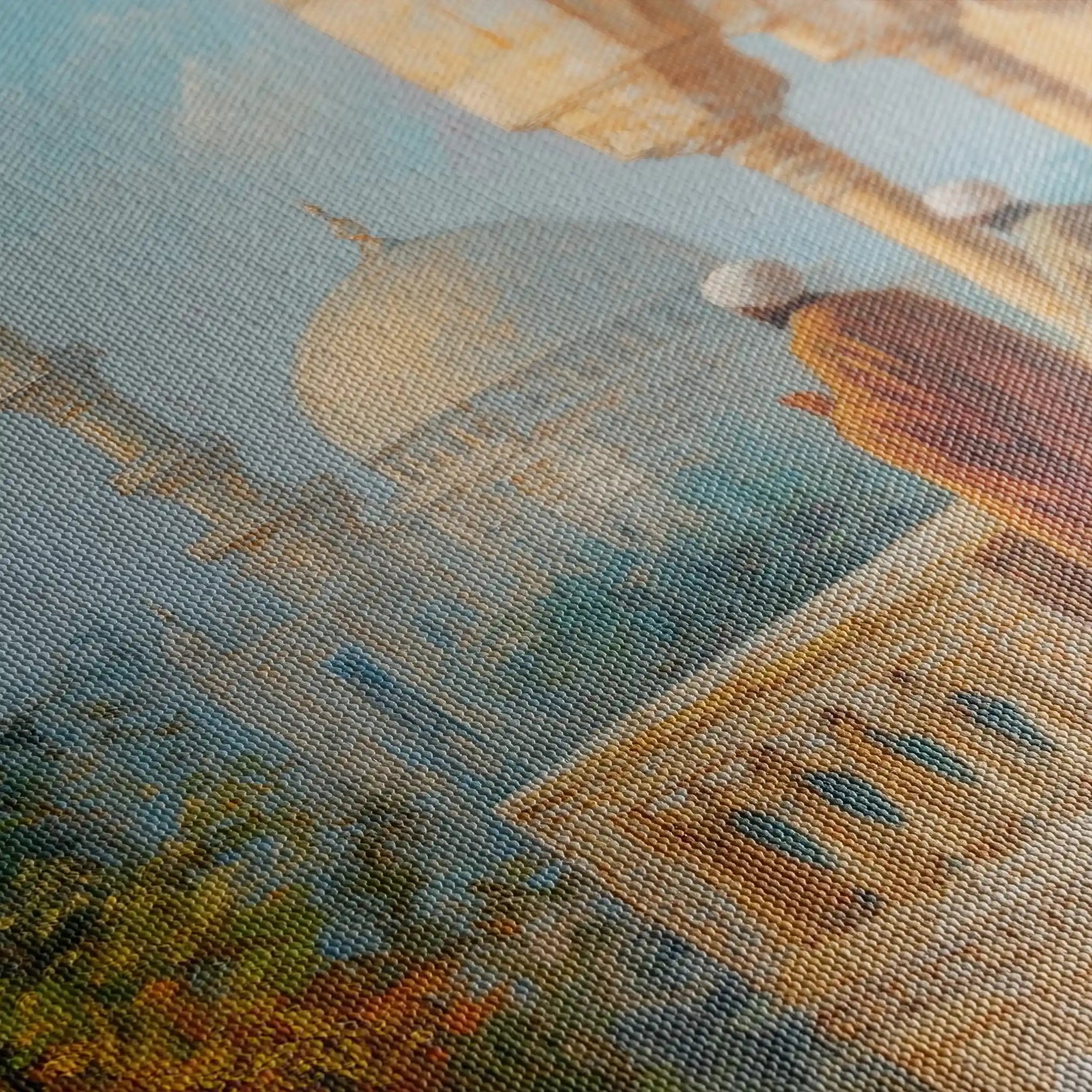 Orientalist 034 Canvas Art 60 x 40 cm / Black