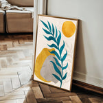 Boho 035 Canvas Art 60 x 40 cm / Black