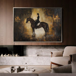 Classic 035 Canvas Art 60 x 40 cm / Black