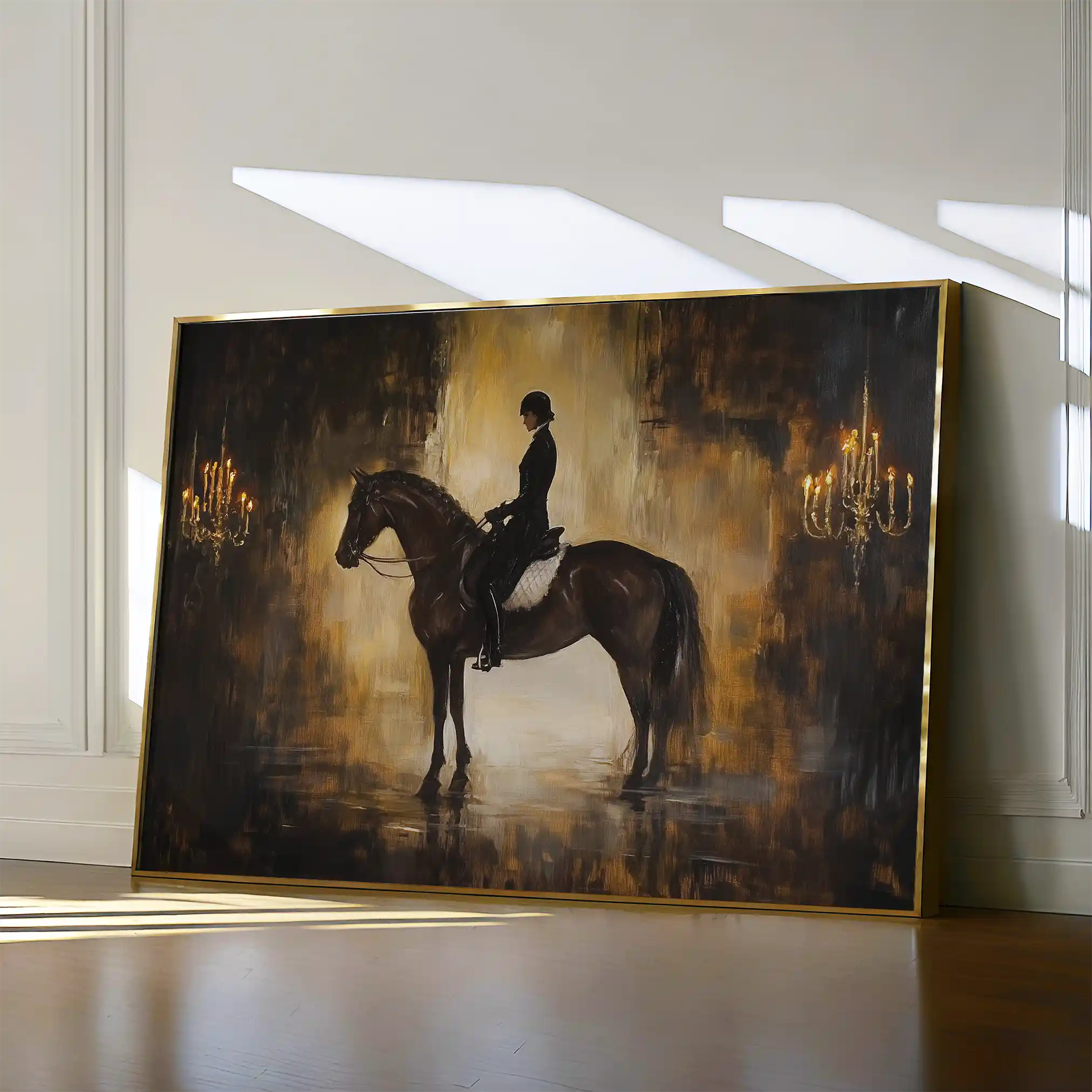 Classic 035 Canvas Art 60 x 40 cm / Black