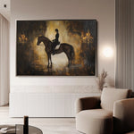 Classic 035 Canvas Art 60 x 40 cm / Black