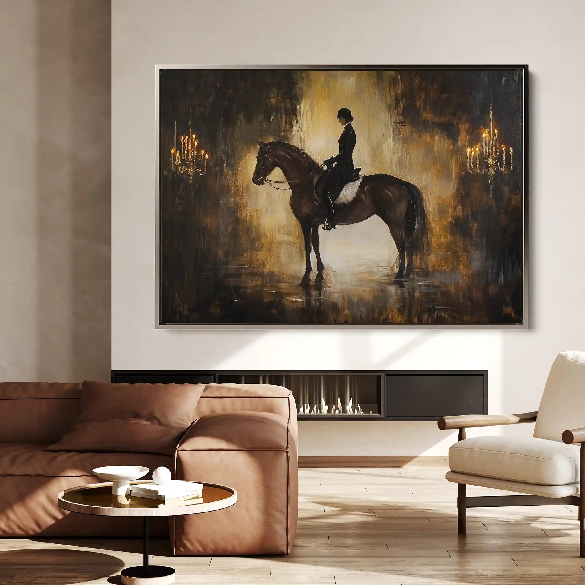 Classic 035 Canvas Art 60 x 40 cm / Black