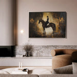 Classic 035 Canvas Art 60 x 40 cm / Black