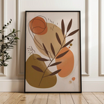 Boho 036 Canvas Art 60 x 40 cm / Black