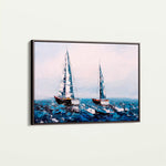 Landscape 036 Canvas Art 60 x 40 cm / Black