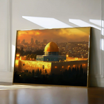 Palestine 036 Canvas Art 60 x 40 cm / Black
