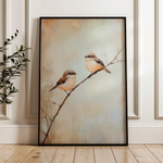 Animals 037 Canvas Art 60 x 40 cm / Black