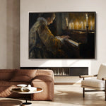 Classic 037 Canvas Art 60 x 40 cm / Black