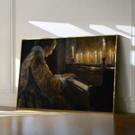 Classic 037 Canvas Art 60 x 40 cm / Black