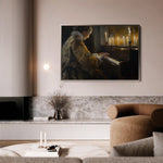 Classic 037 Canvas Art 60 x 40 cm / Black