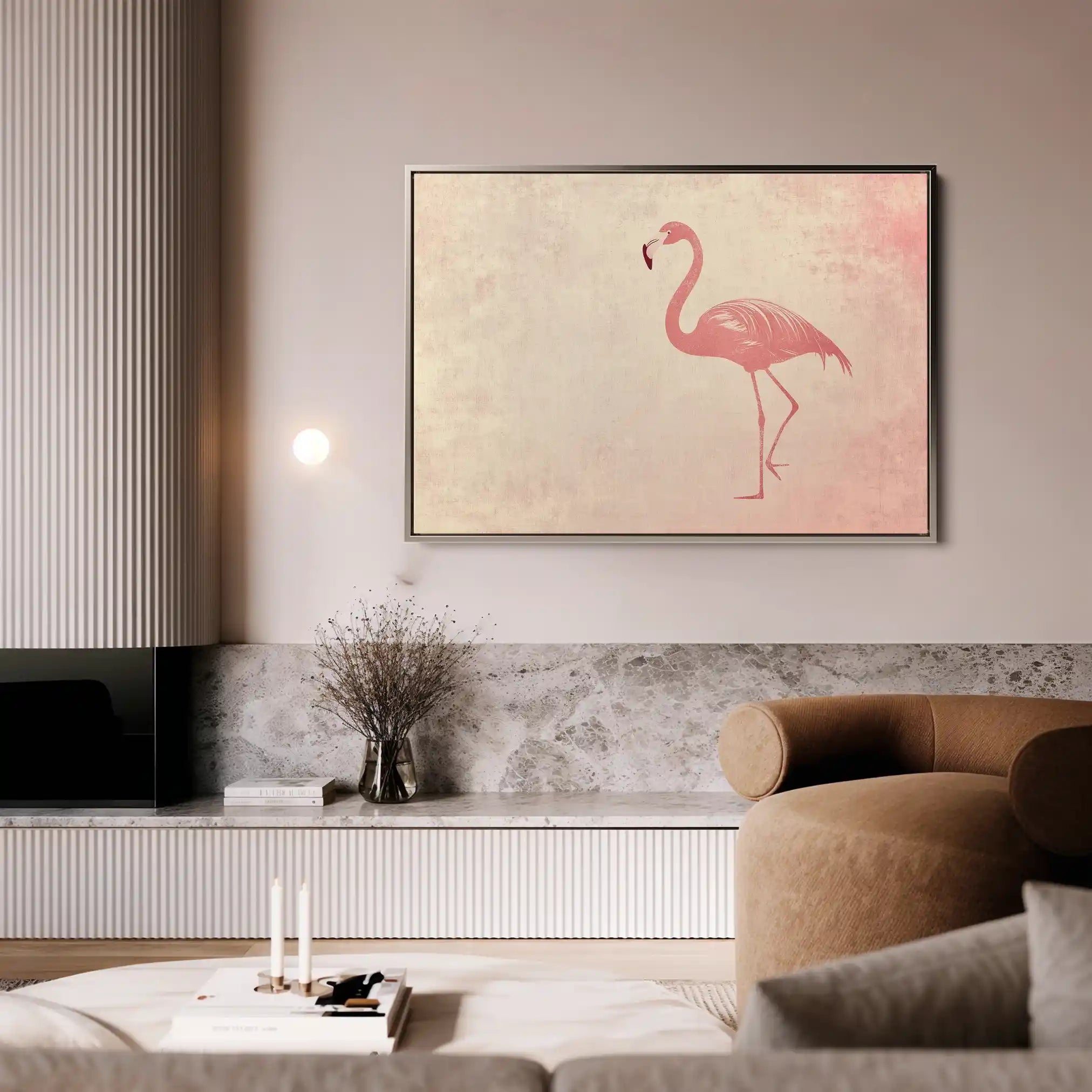 Animals 038 Canvas Art 60 x 40 cm / Black