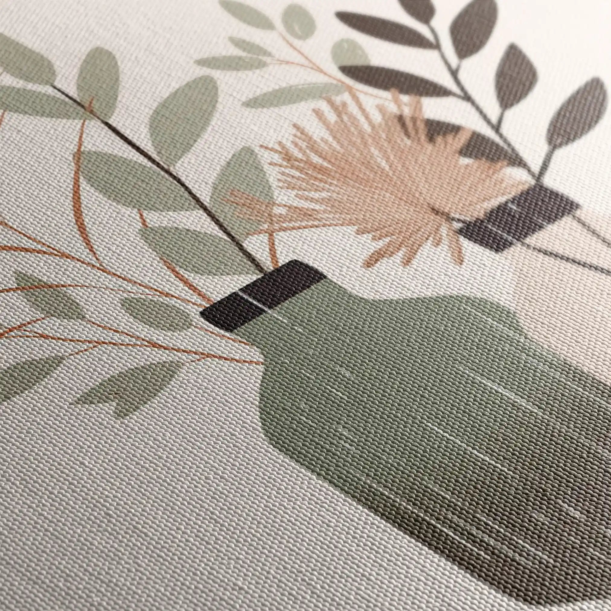 Boho 038 Canvas Art 60 x 40 cm / Black