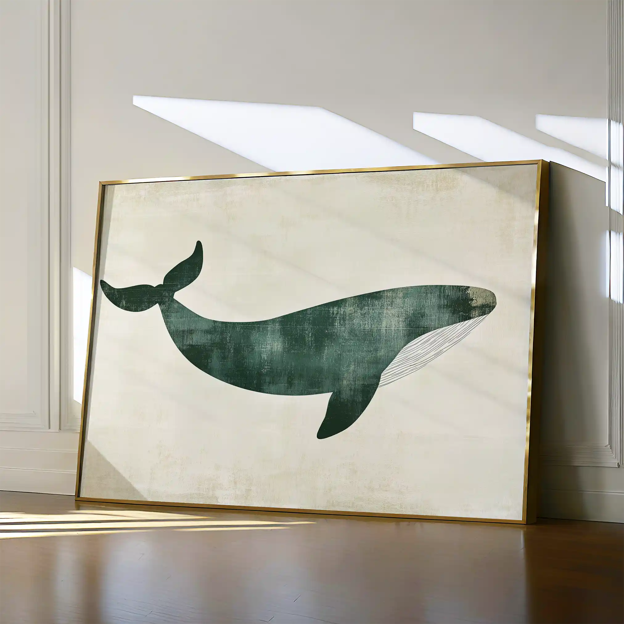 Animals 039 Canvas Art 60 x 40 cm / Black