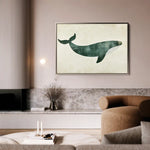 Animals 039 Canvas Art 60 x 40 cm / Black