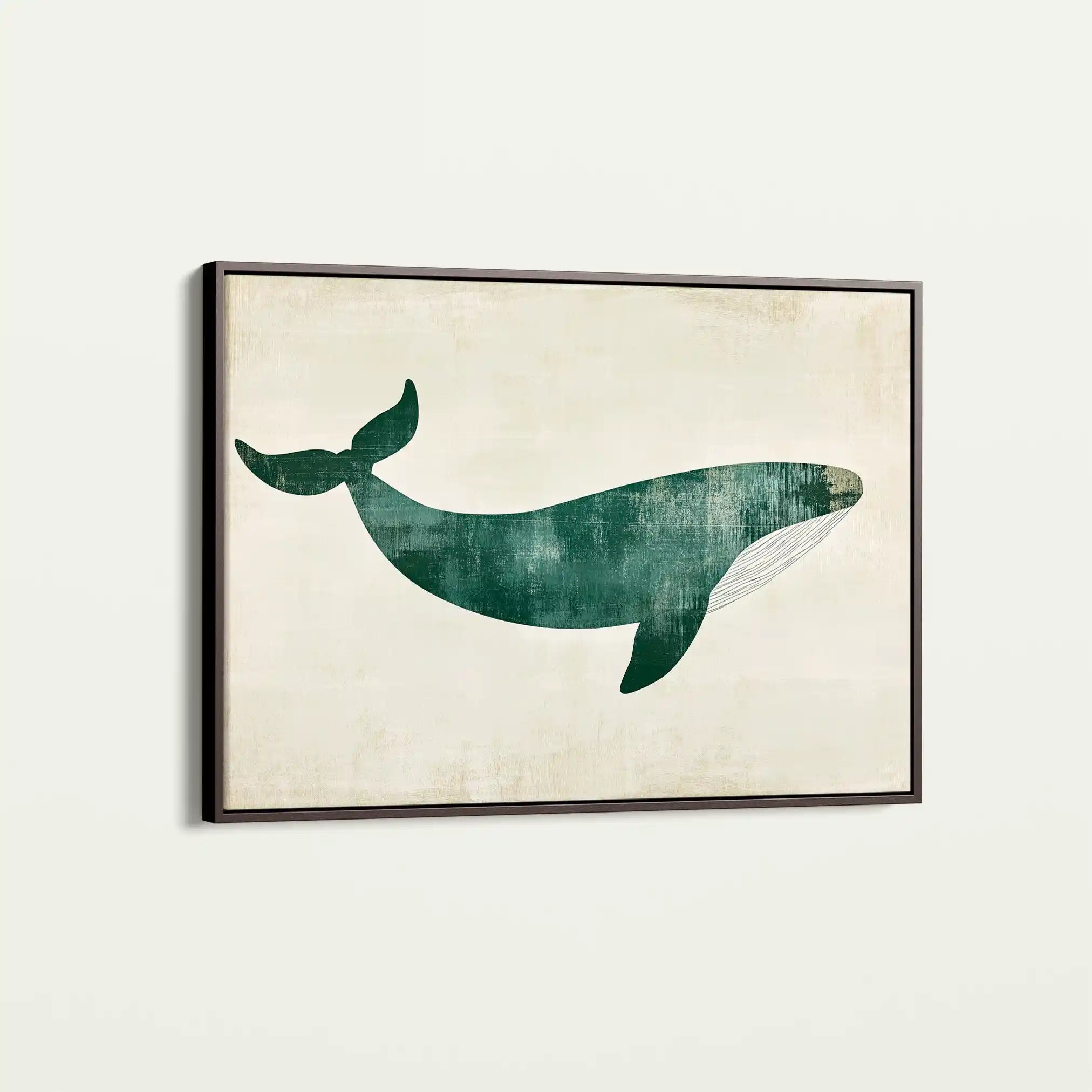 Animals 039 Canvas Art 60 x 40 cm / Black