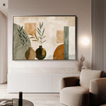 Boho 039 Canvas Art 60 x 40 cm / Black