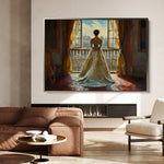 Classic 039 Canvas Art 60 x 40 cm / Black