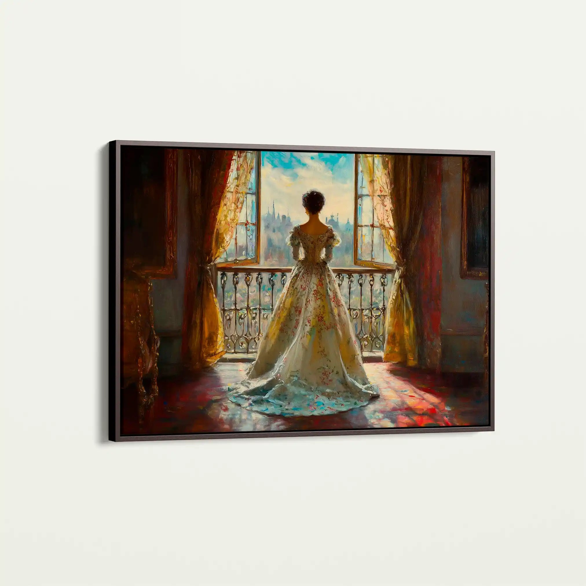 Classic 039 Canvas Art 60 x 40 cm / Black