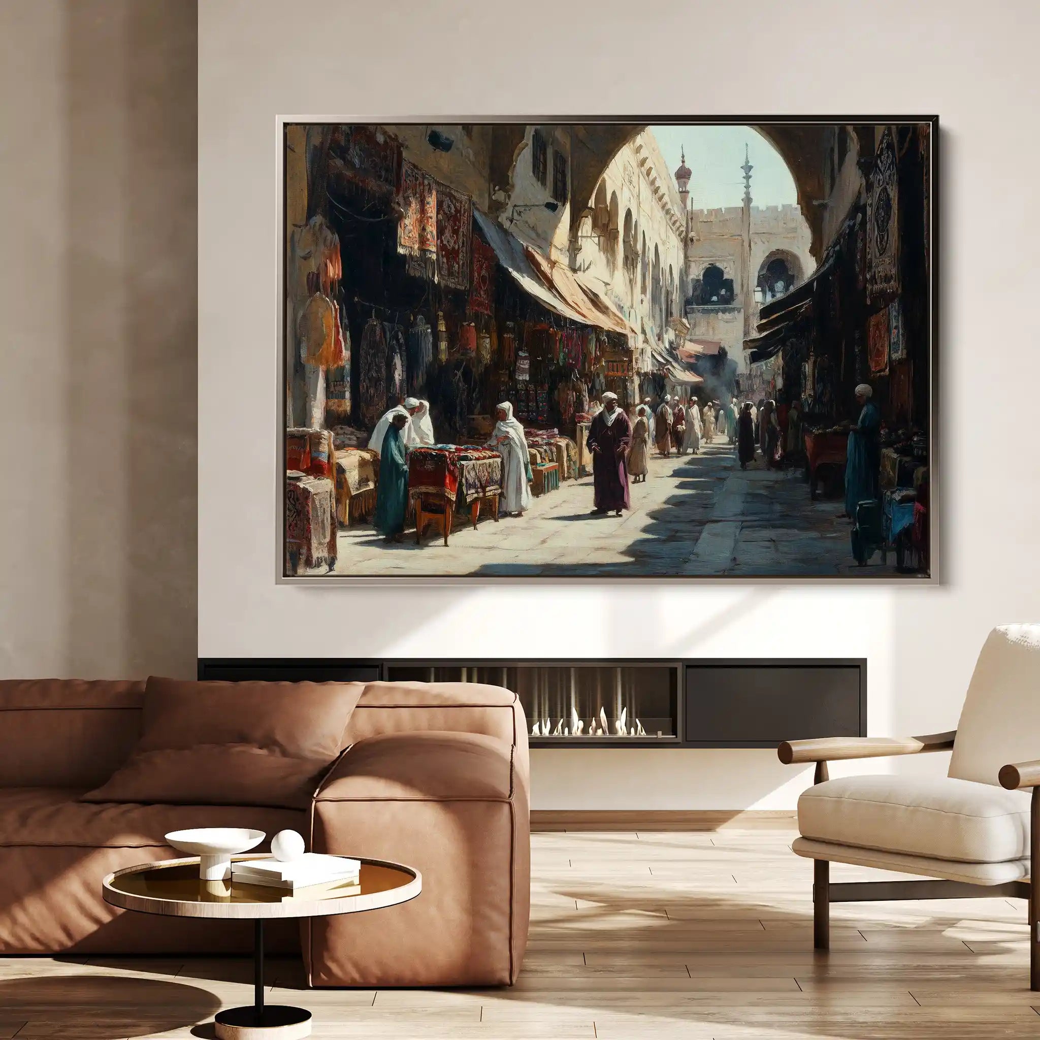 Orientalist 040 Canvas Art 60 x 40 cm / Black