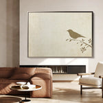 Animals 041 Canvas Art 60 x 40 cm / Black