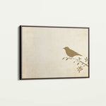 Animals 041 Canvas Art 60 x 40 cm / Black