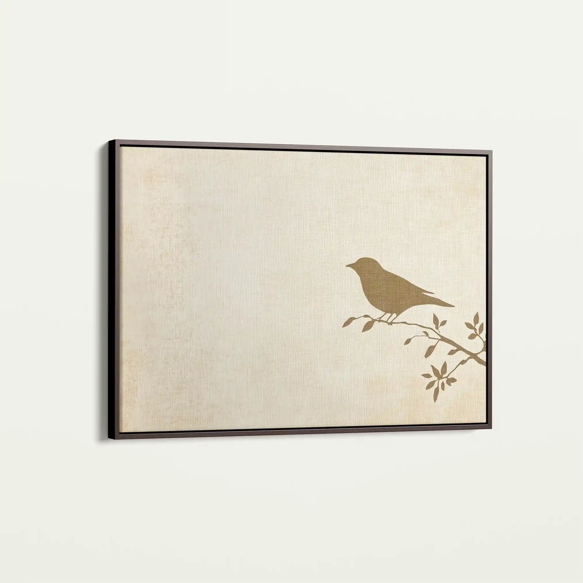 Animals 041 Canvas Art 60 x 40 cm / Black