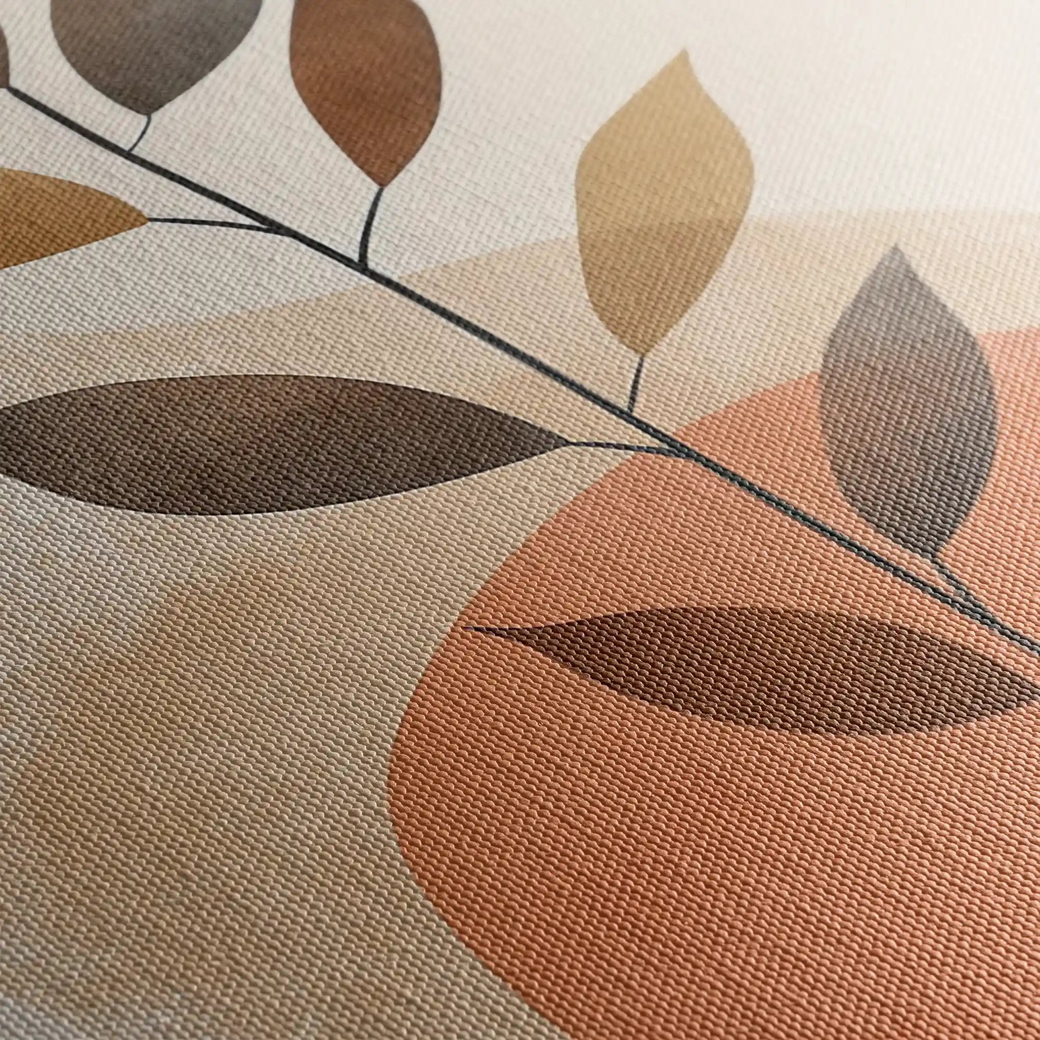 Boho 041 Canvas Art 60 x 40 cm / Black