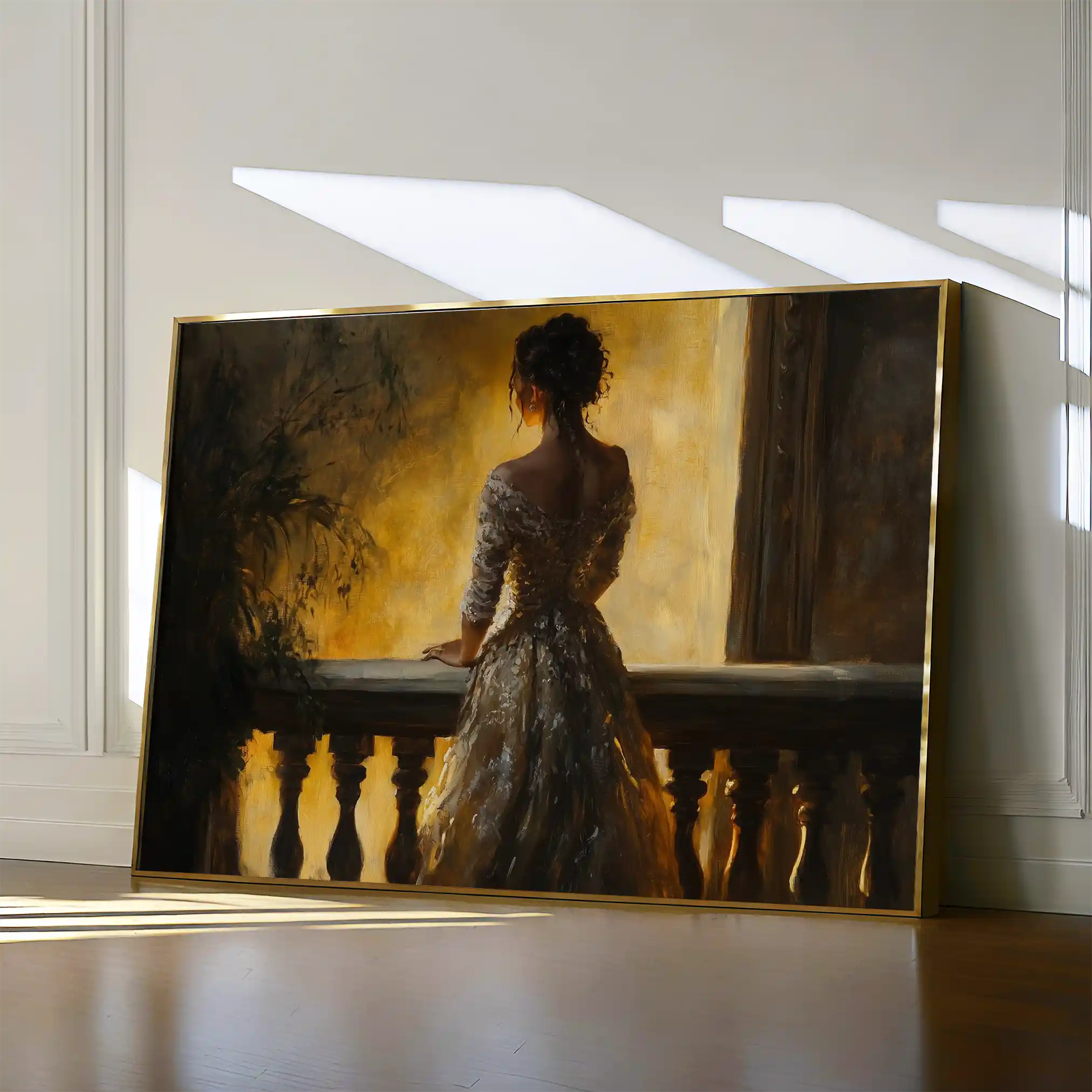 Classic 041 Canvas Art 60 x 40 cm / Black