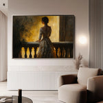 Classic 041 Canvas Art 60 x 40 cm / Black