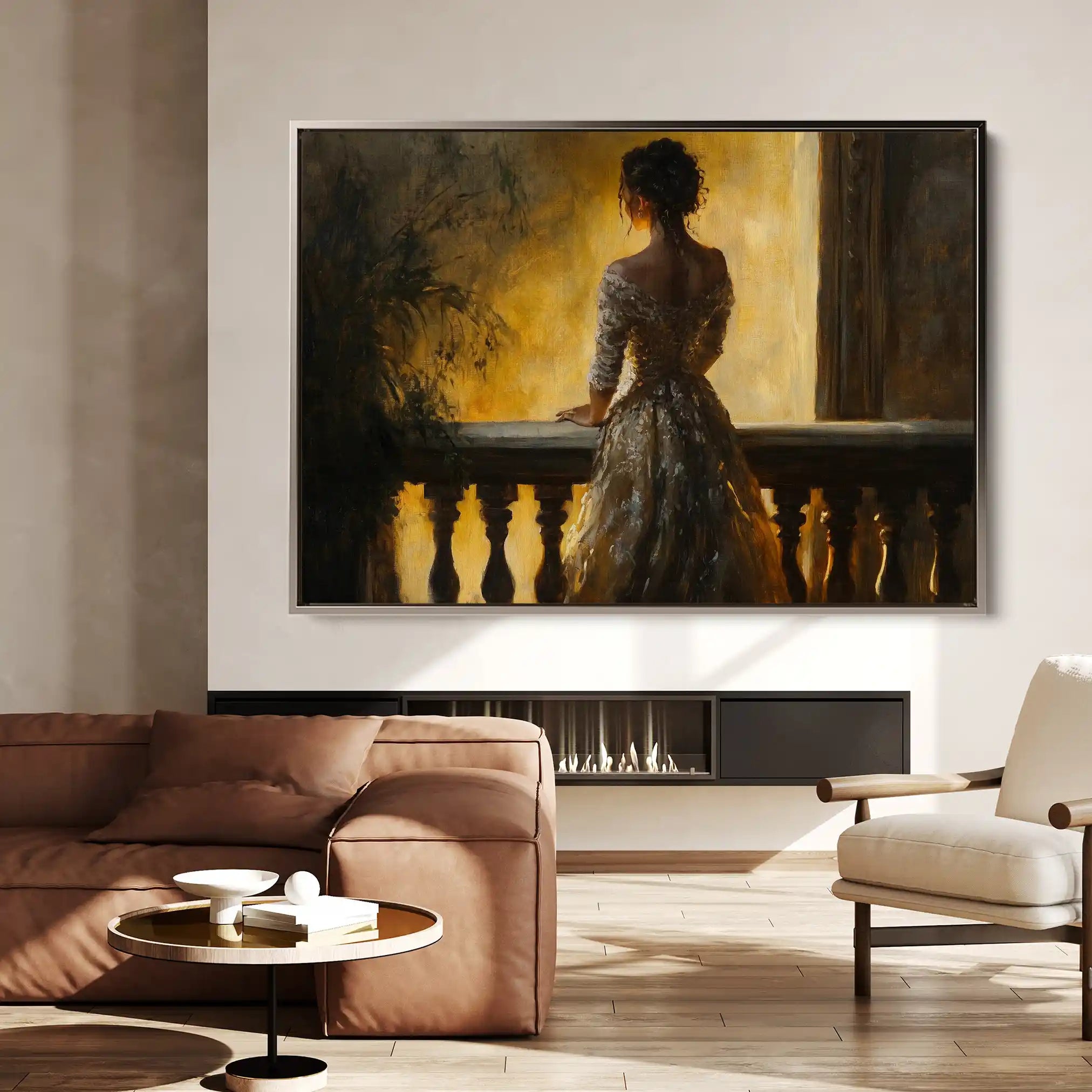 Classic 041 Canvas Art 60 x 40 cm / Black