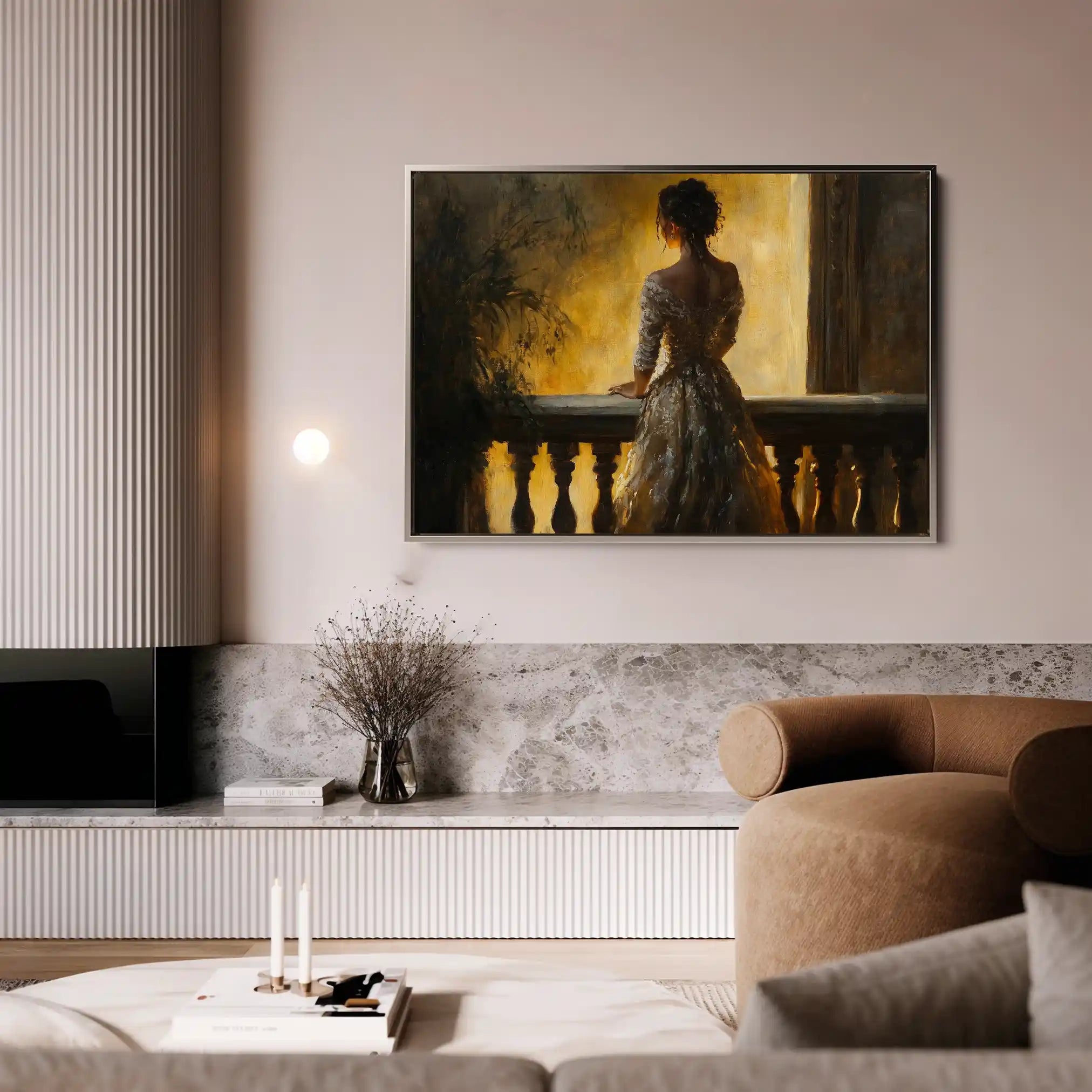 Classic 041 Canvas Art 60 x 40 cm / Black
