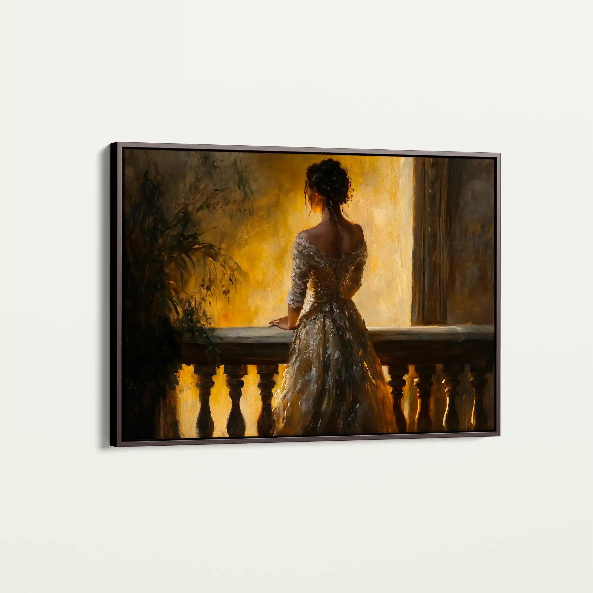 Classic 041 Canvas Art 60 x 40 cm / Black