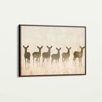 Animals 042 Canvas Art 60 x 40 cm / Black