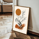 Boho 042 Canvas Art 60 x 40 cm / Black