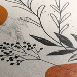 Boho 042 Canvas Art 60 x 40 cm / Black