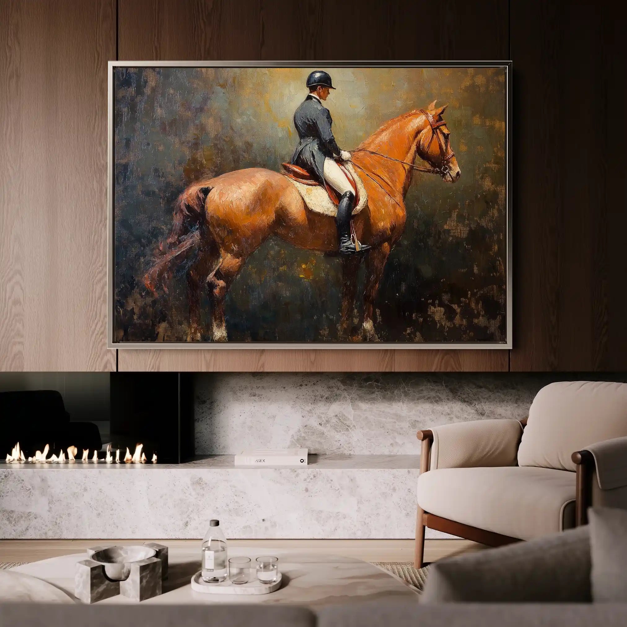 Classic 042 Canvas Art 60 x 40 cm / Black