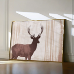 Animals 043 Canvas Art 60 x 40 cm / Black