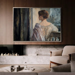 Classic 043 Canvas Art 60 x 40 cm / Black