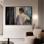 Classic 043 Canvas Art 60 x 40 cm / Black