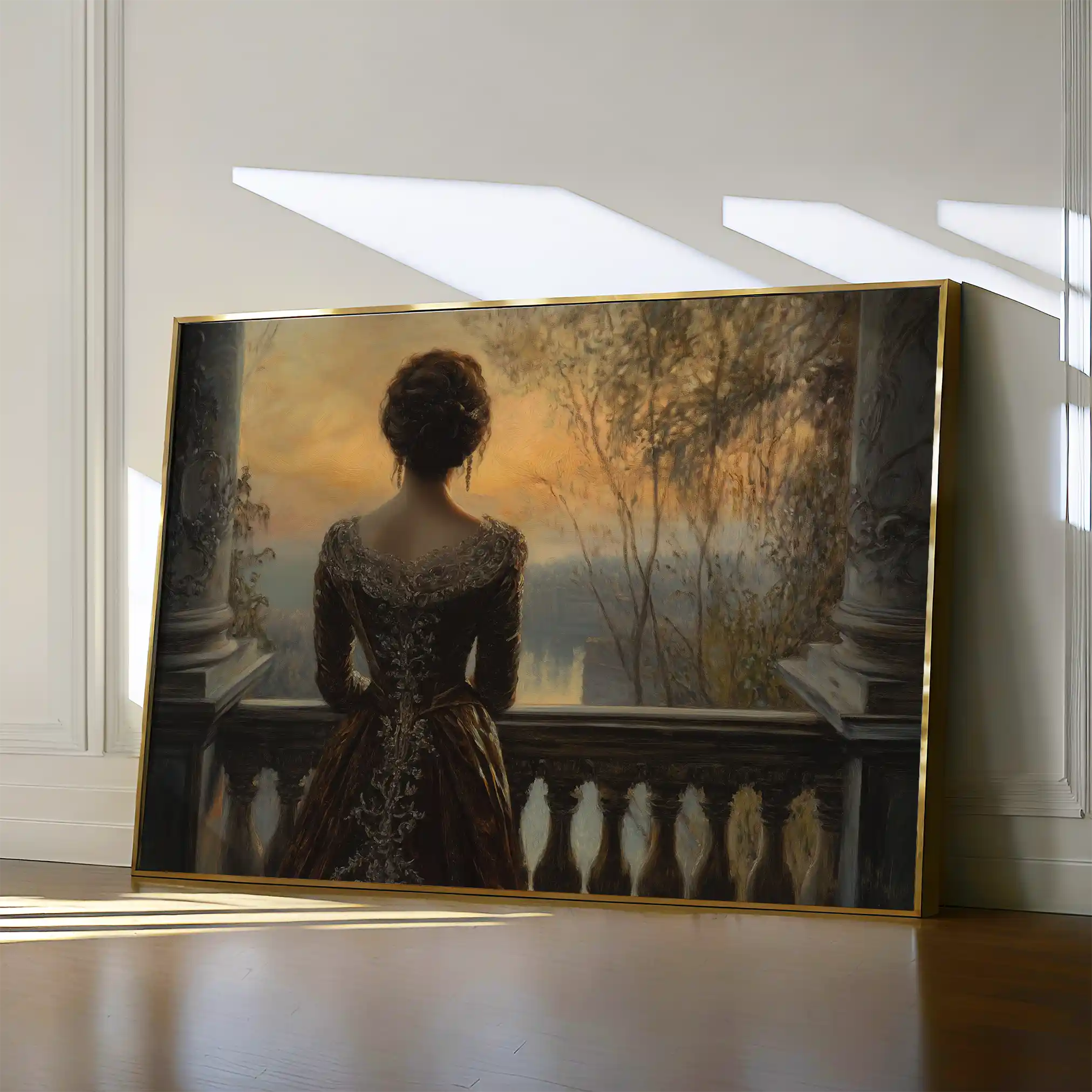 Classic 044 Canvas Art 60 x 40 cm / Black