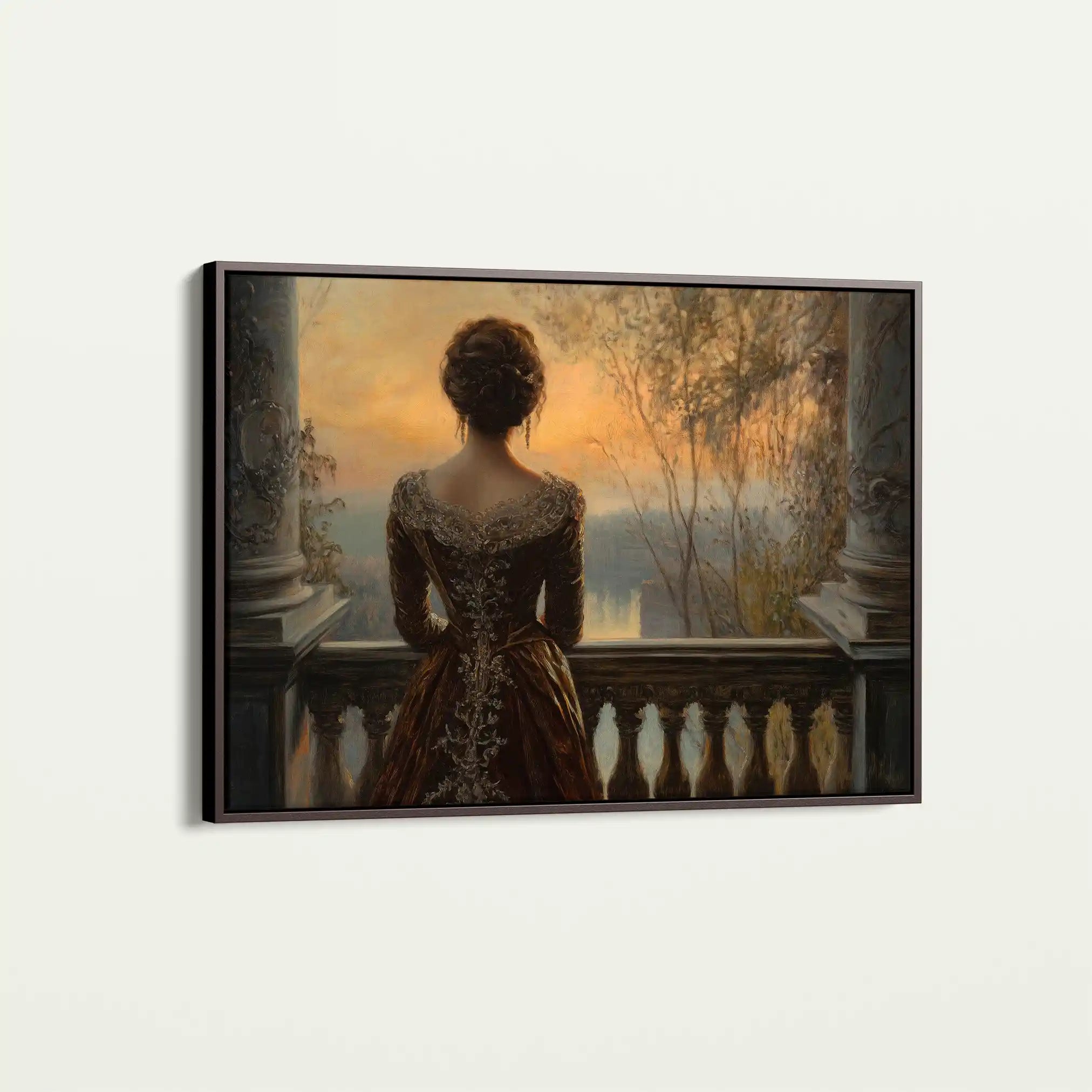Classic 044 Canvas Art 60 x 40 cm / Black