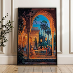 Orientalist 044 Canvas Art 60 x 40 cm / Black