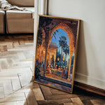 Orientalist 044 Canvas Art 60 x 40 cm / Black