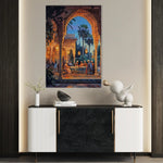 Orientalist 044 Canvas Art 60 x 40 cm / Black