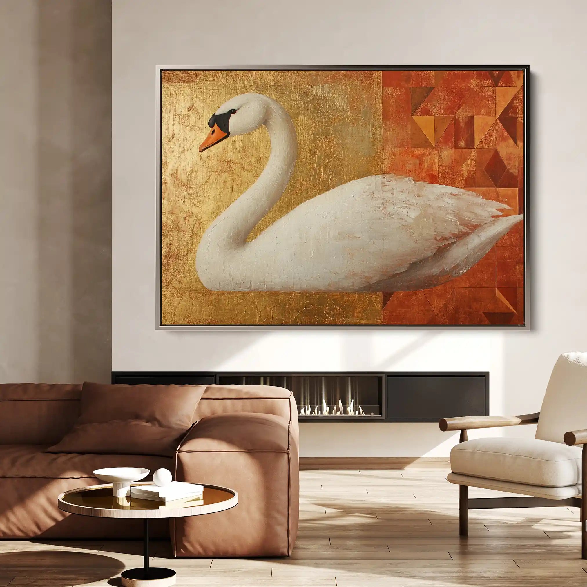Animals 045 Canvas Art 60 x 40 cm / Black